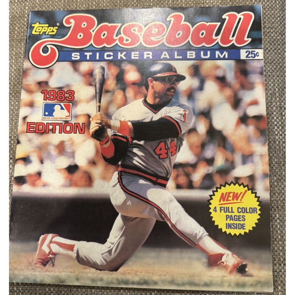 1983 TOPPS Baseball Sticker Album Empty NO STICKERS